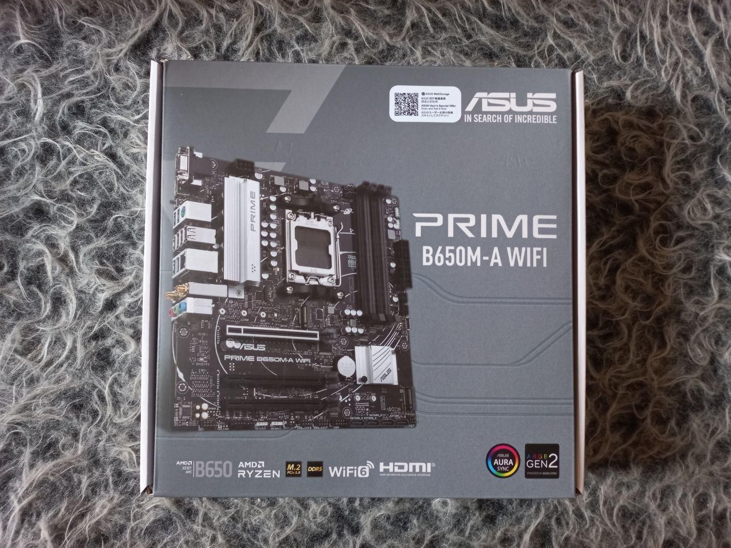 مادربردam5 Asus B650 M A D5 WIFI ایسوس رایزن|قطعات و لوازم جانبی رایانه|تهران, المهدی|دیوار