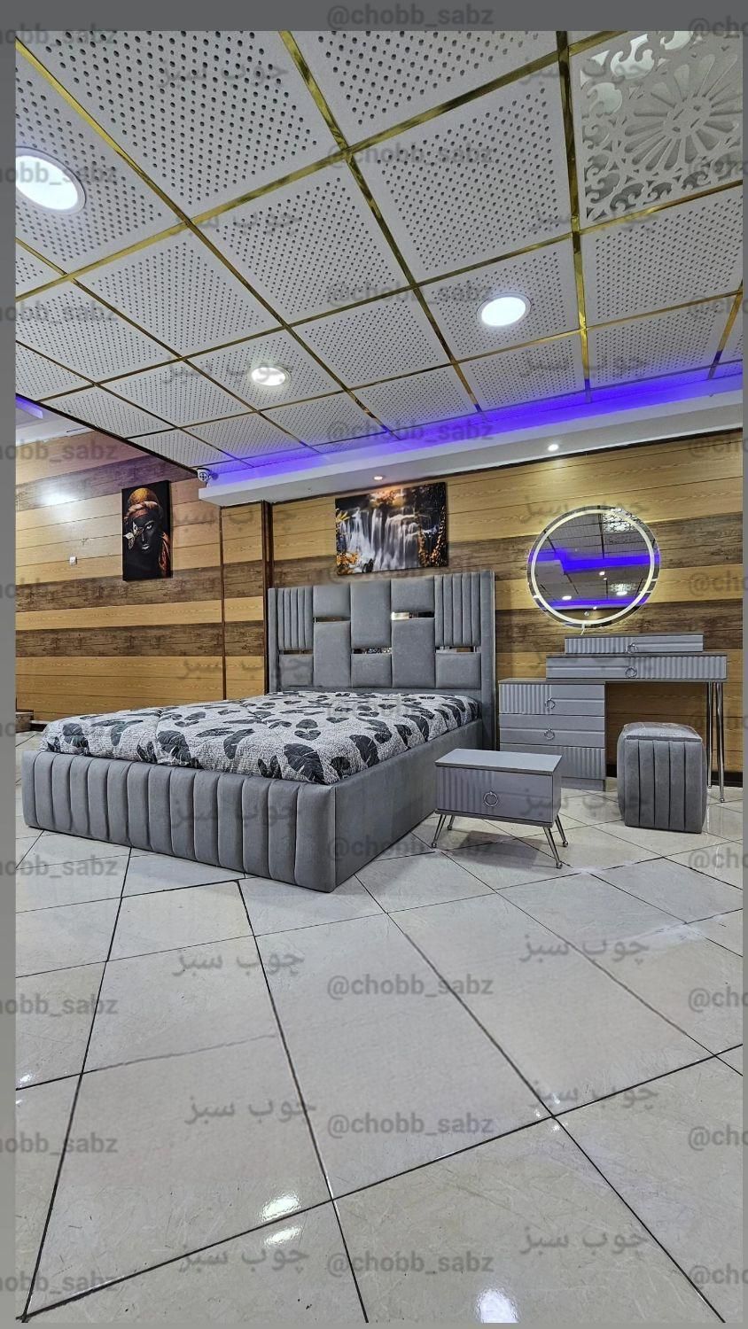 سرویس خواب  مدل روناک|تخت و سرویس خواب|کنگاور, |دیوار