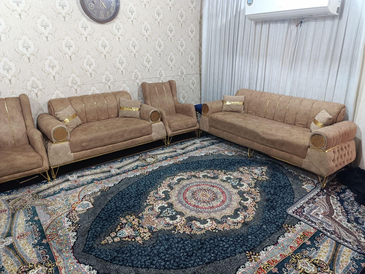 مبل ۷نفره چستر|مبلمان خانگی و میز عسلی|اهواز, حصیرآباد|دیوار