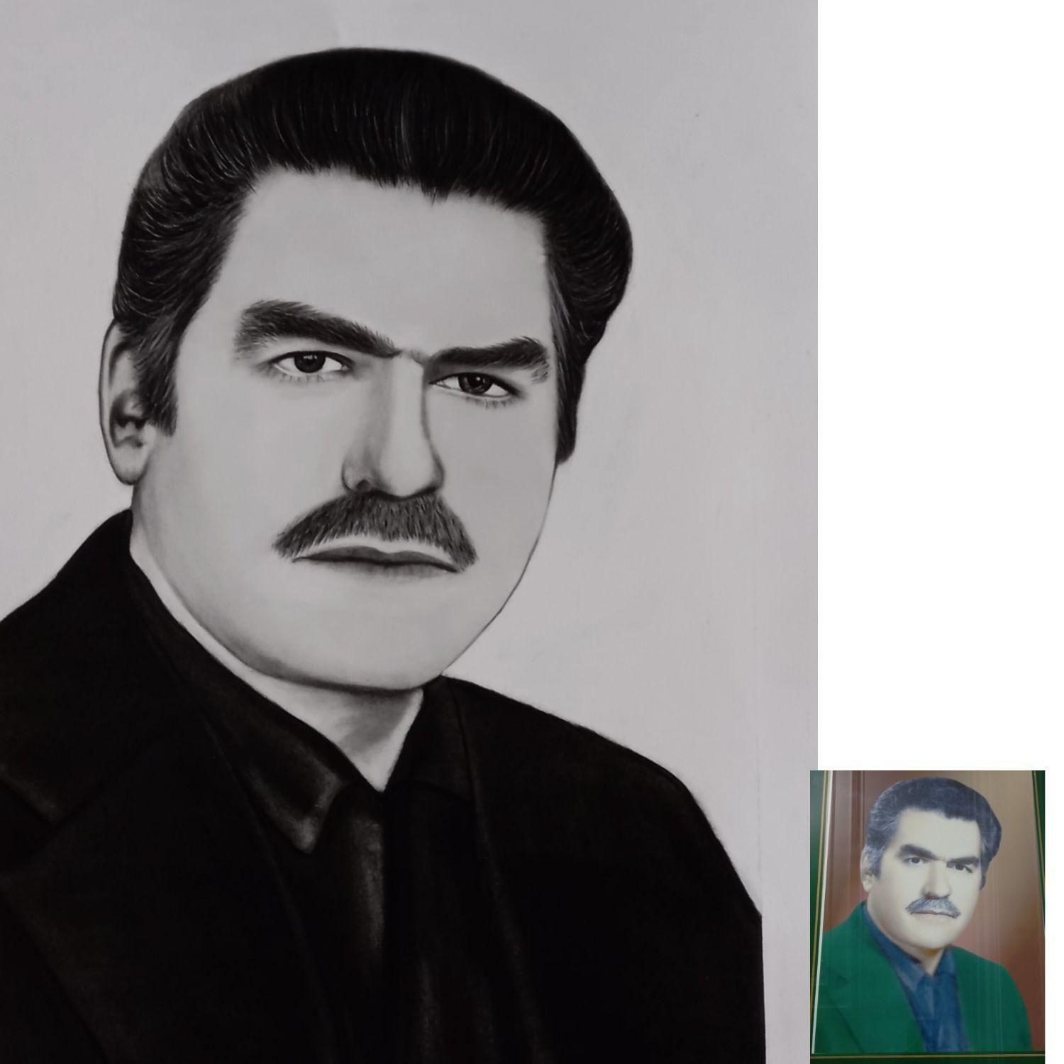 سفارش نقاشی در تکنیک سیاه قلم|تابلو، نقاشی، عکس|مرودشت, فرهنگ|دیوار