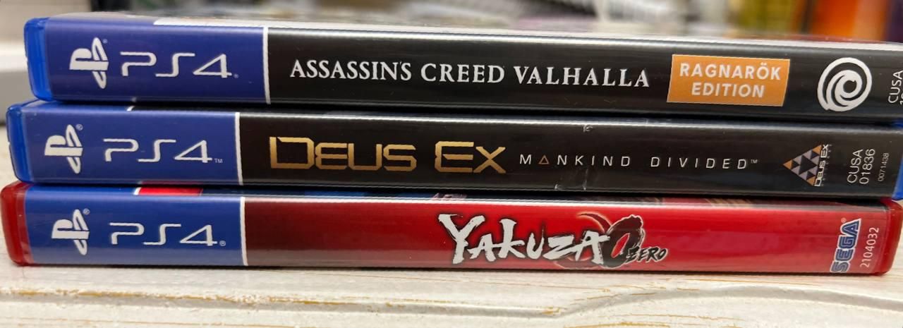 بازی‌های ps4 deus ex yakuza 0 assassin creed|کنسول، بازی ویدئویی و آنلاین|تهران, تجریش|دیوار