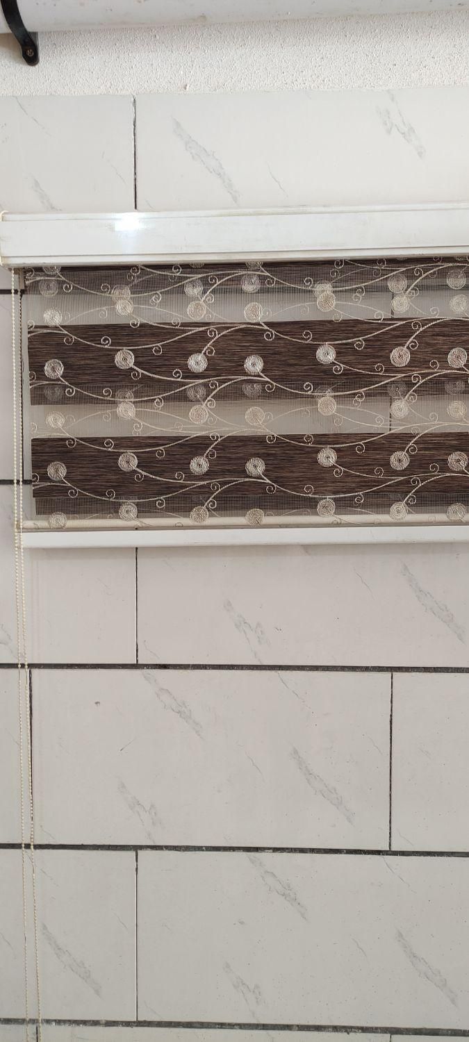 پرده زبرا دو مکانیزه سالم|پرده، رانر، رومیزی|تهران, تهرانسر شرقی|دیوار