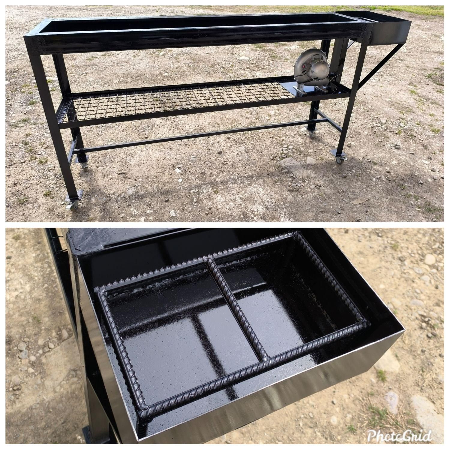 منقل باربیکیو 1/5متری با آتشدان|کافیشاپ و رستوران|رشت, کوی مهر|دیوار