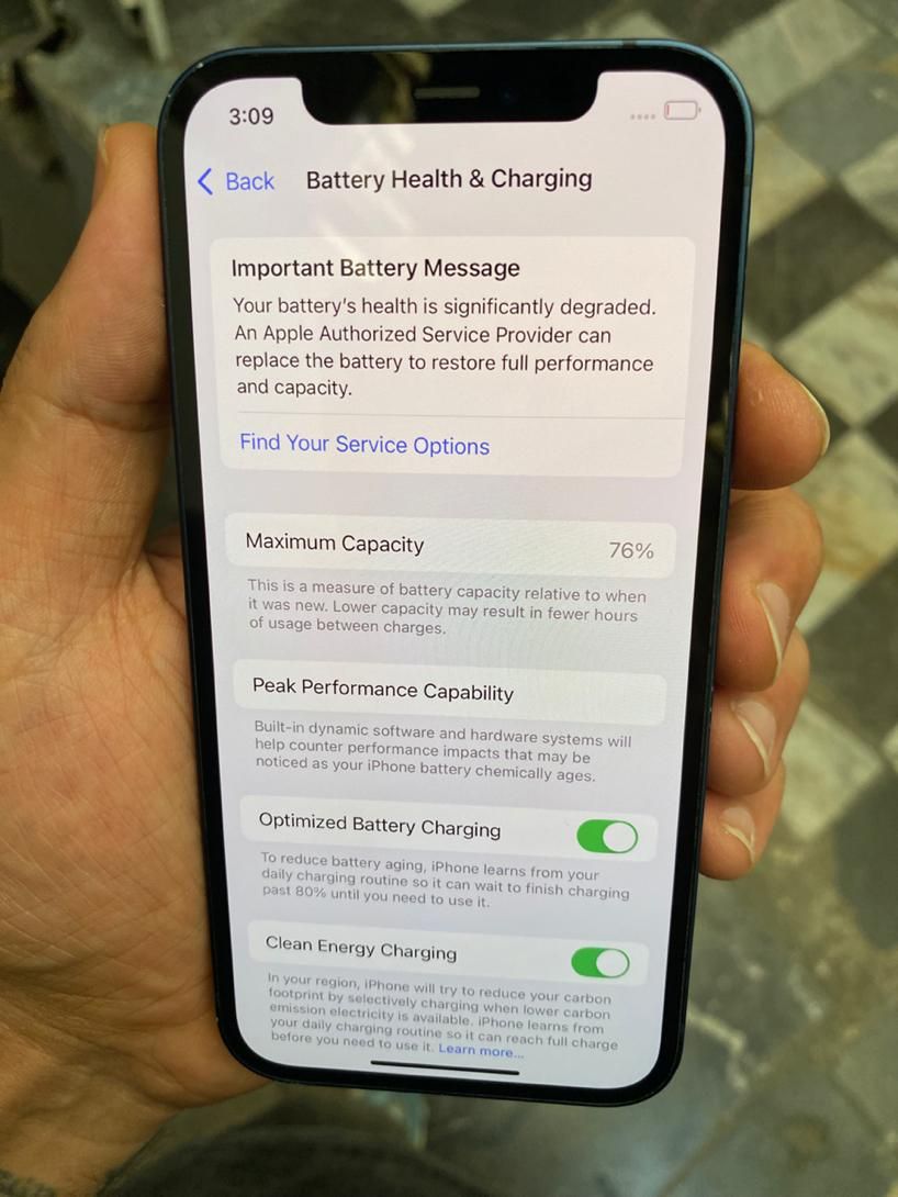iPhone 12 128 ZAA  تمیز و سالم|موبایل|کرج, گوهردشت|دیوار