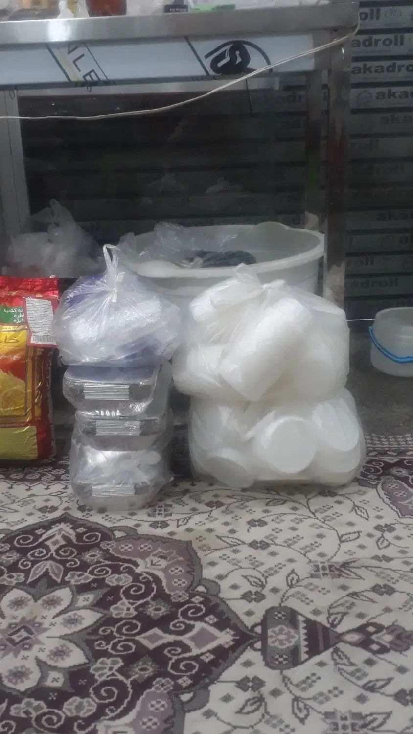 ظروف یک بار مصرف آلمینیومی.ظروف خورشتی رستوران.غذا|ظروف نگهدارنده، پلاستیکی، یک‌بارمصرف|تهران, چهارصد دستگاه|دیوار