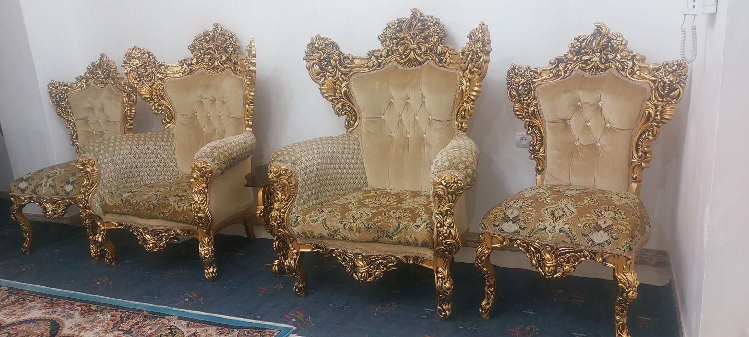 مبل سلطنتی|مبلمان خانگی و میز عسلی|قدس, شهر‌قدس|دیوار