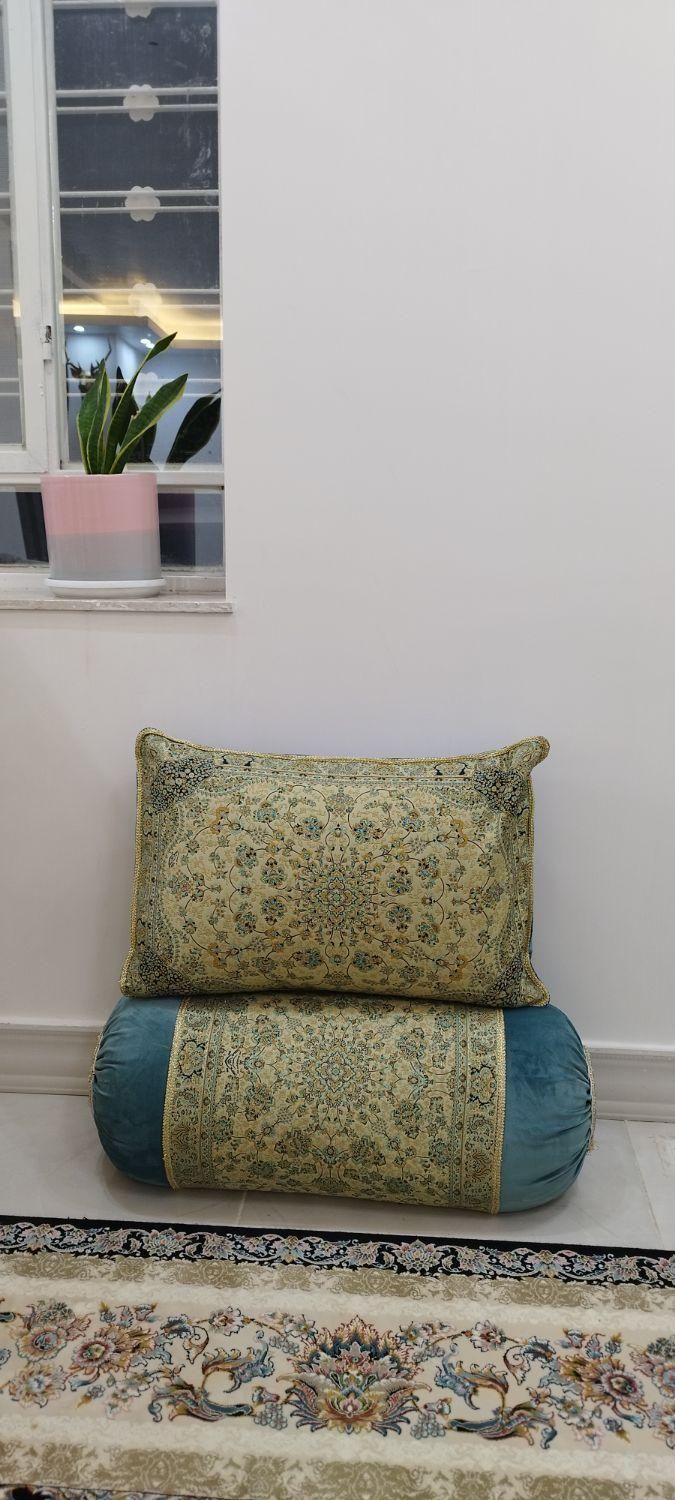 رو بالشتی ترمه|رختخواب، بالش، پتو|یاسوج, |دیوار