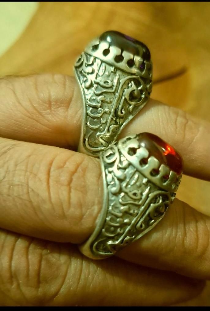 انگشترنقره 925 رکاب قدیمی اعلی یاعلی بن موسی الرضا|جواهرات|تهران, سبلان (لشگر)|دیوار