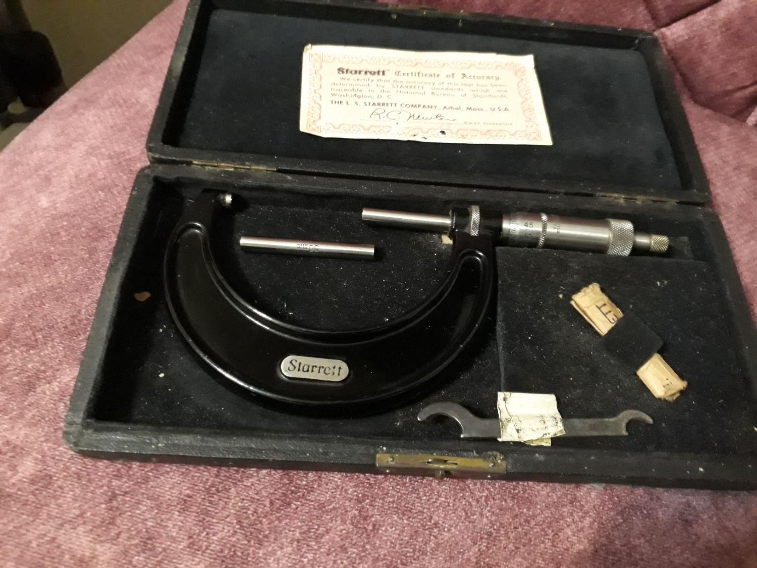 میکرومتر آمریکایی قدیمی استارت نو آکبند سایز ۷۵|ابزارآلات|تهران, امین حضور|دیوار