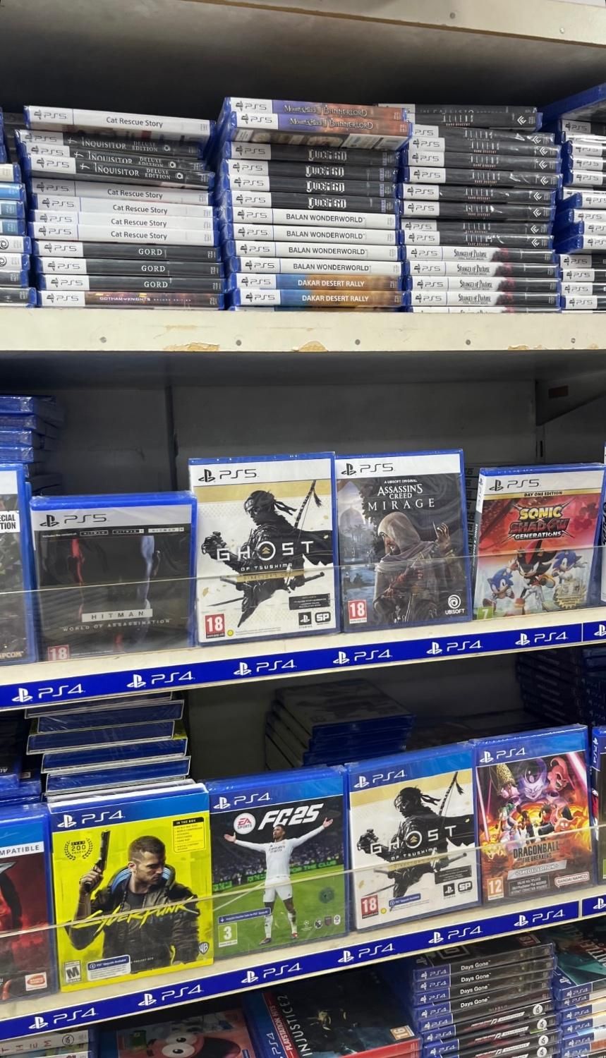 **دیسک های PS4 و PS5**|کنسول، بازی ویدئویی و آنلاین|بوشهر, |دیوار