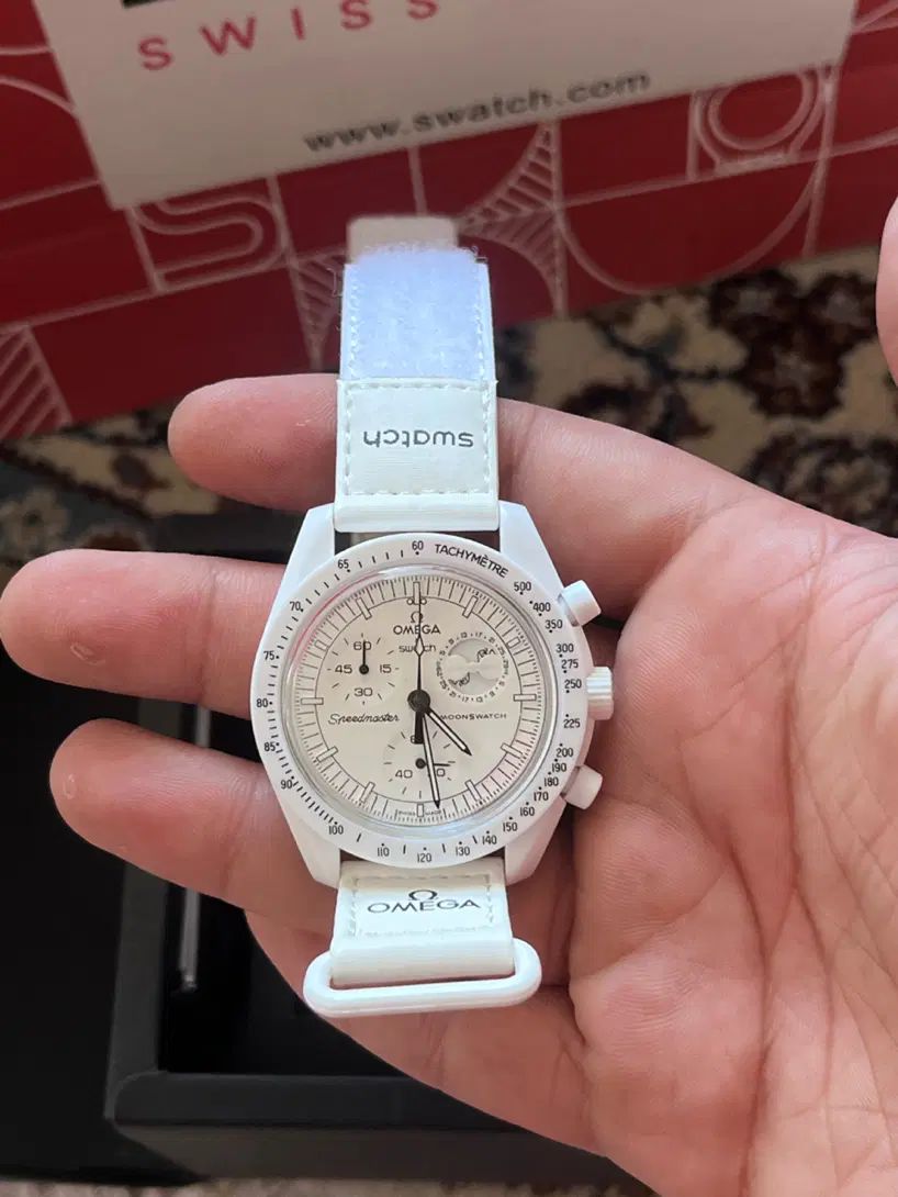 ساعت امگا سواچ omega swatch سفید|ساعت|تهران, کامرانیه|دیوار
