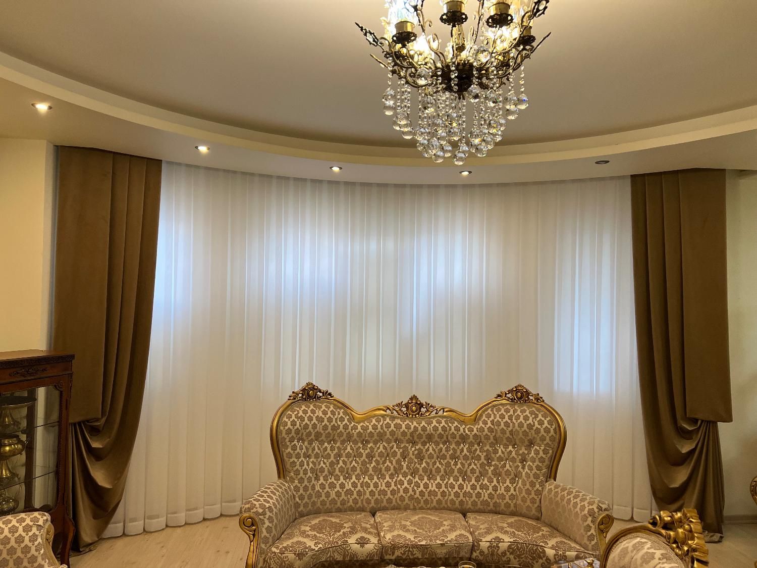 انواع پرده های توری پلیسه ای پانچی زبرا مینمال|پرده، رانر، رومیزی|اردبیل, |دیوار