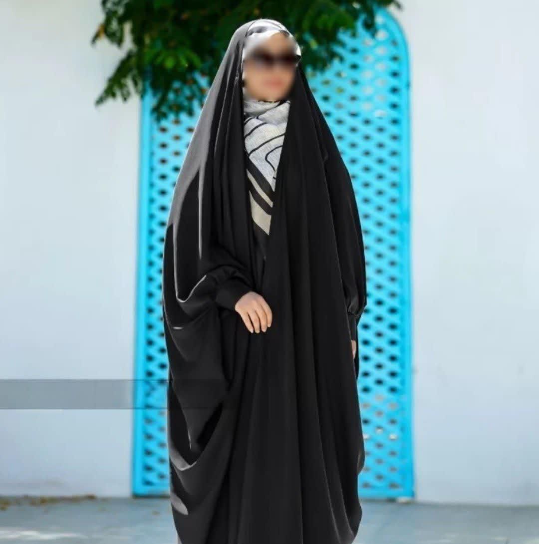 چادر مشکی عربی جده دانشجویی جواهردوزی شده کدAay|لباس|آبادان, |دیوار