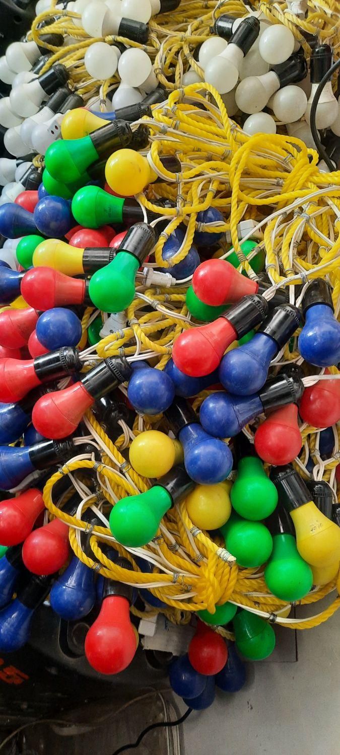 ریسه سفید.ریسه رنگی ریسه قرمز|ریسه و چراغ تزئینی|همدان, |دیوار