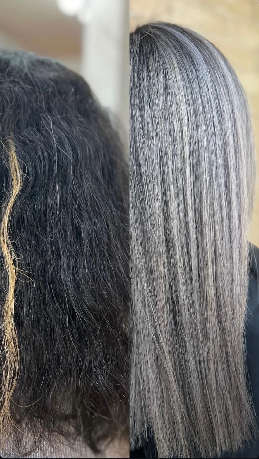 مدل رنگ لایت امبره سامبره رنگ کراتین احیا رایگان|خدمات آرایشگری و زیبایی|اصفهان, خانه اصفهان|دیوار