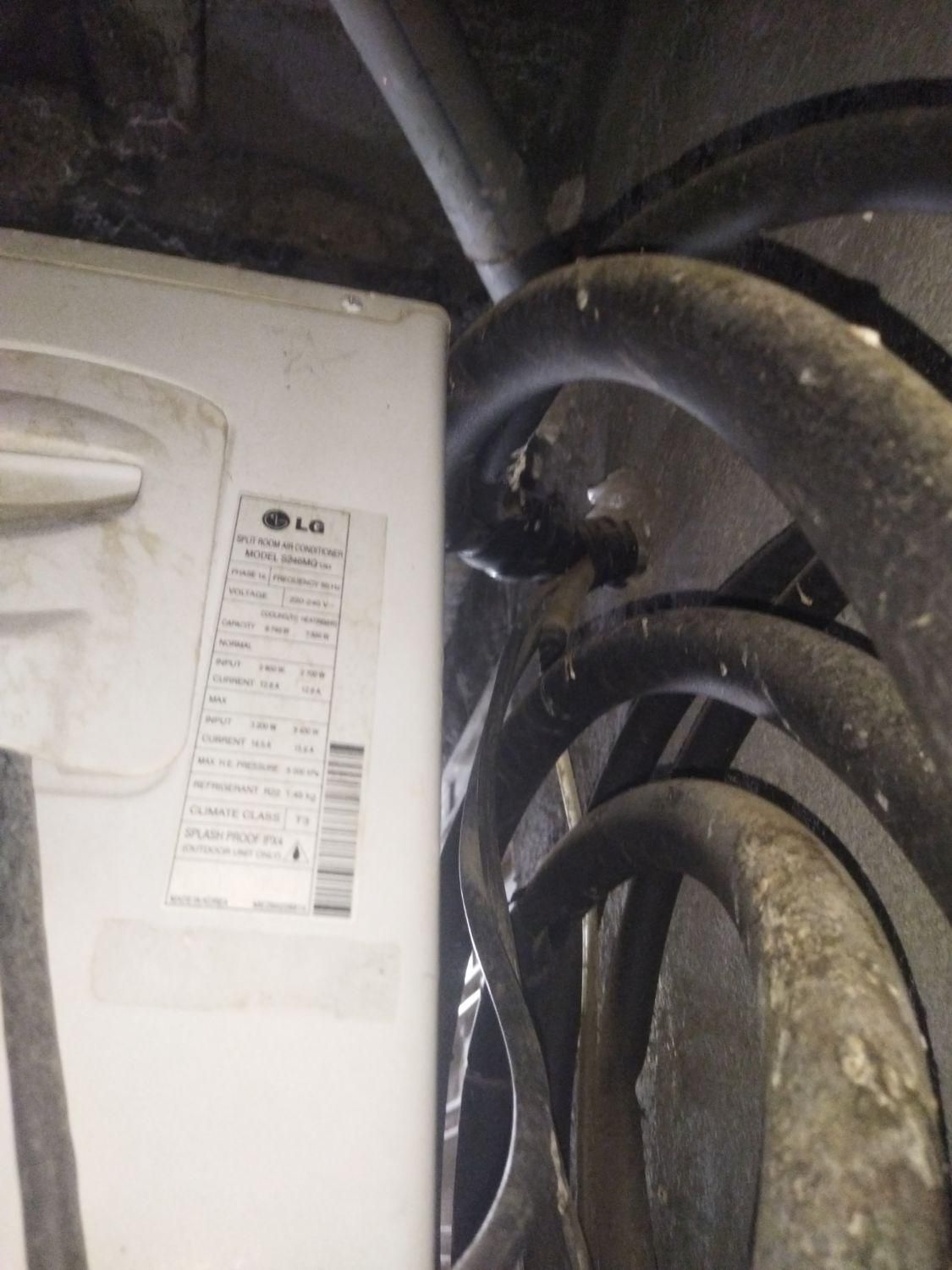 کولر گازی اسپیلت دوتکه|کولر گازی و فنکوئل|یاسوج, |دیوار