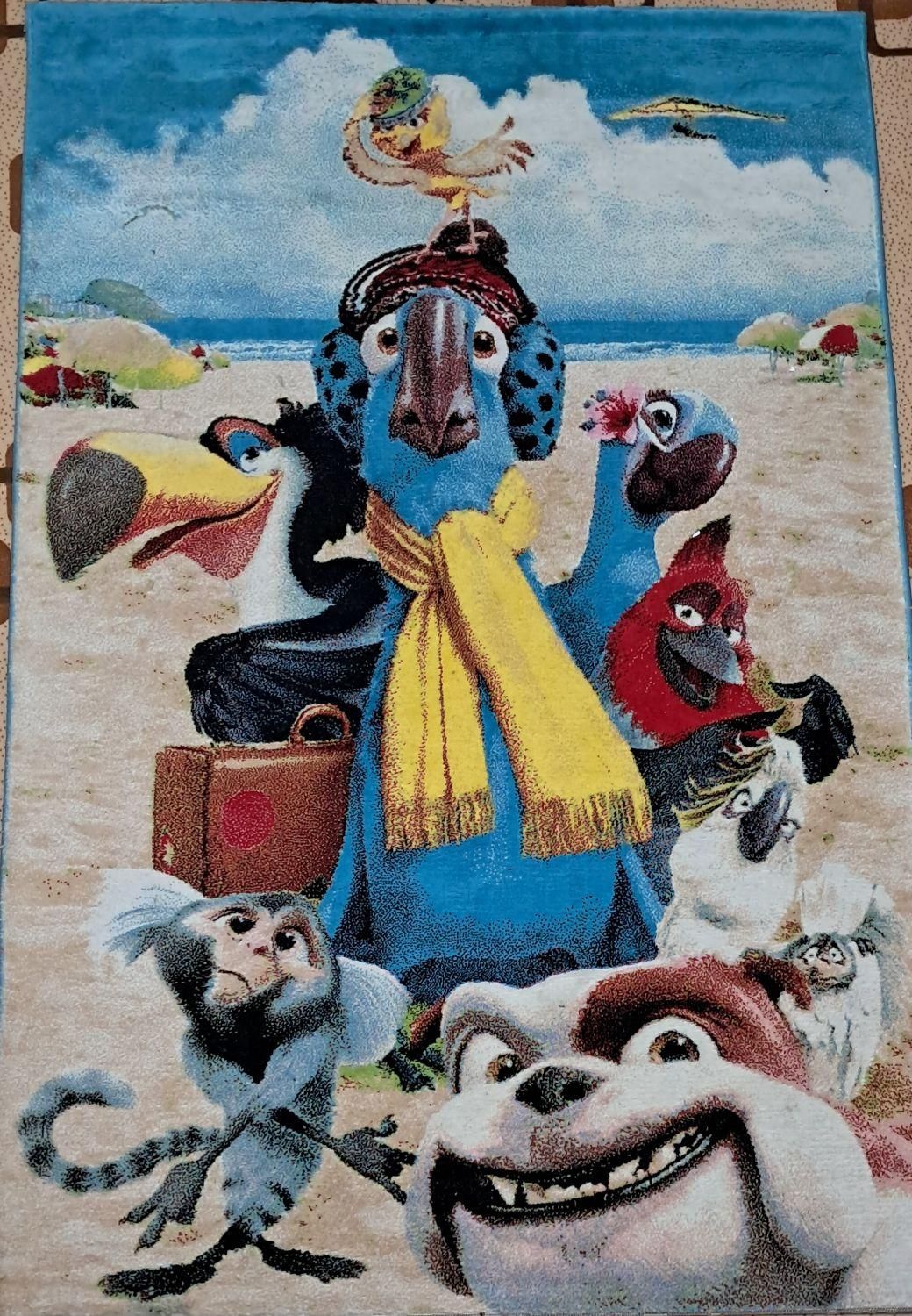 قالیچه اتاق کودک|فرش|صحنه, |دیوار