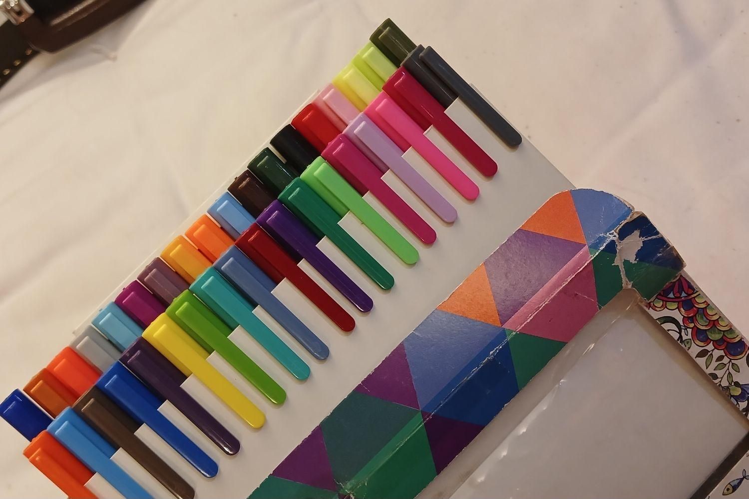 راپید یا خودکار نمدی ۳۶ رنگ استدلر|لوازم التحریر|مشهد, آبکوه|دیوار