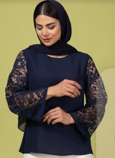بلوز مجلسی مشکی سایز ۳۸|لباس|اصفهان, دارک|دیوار