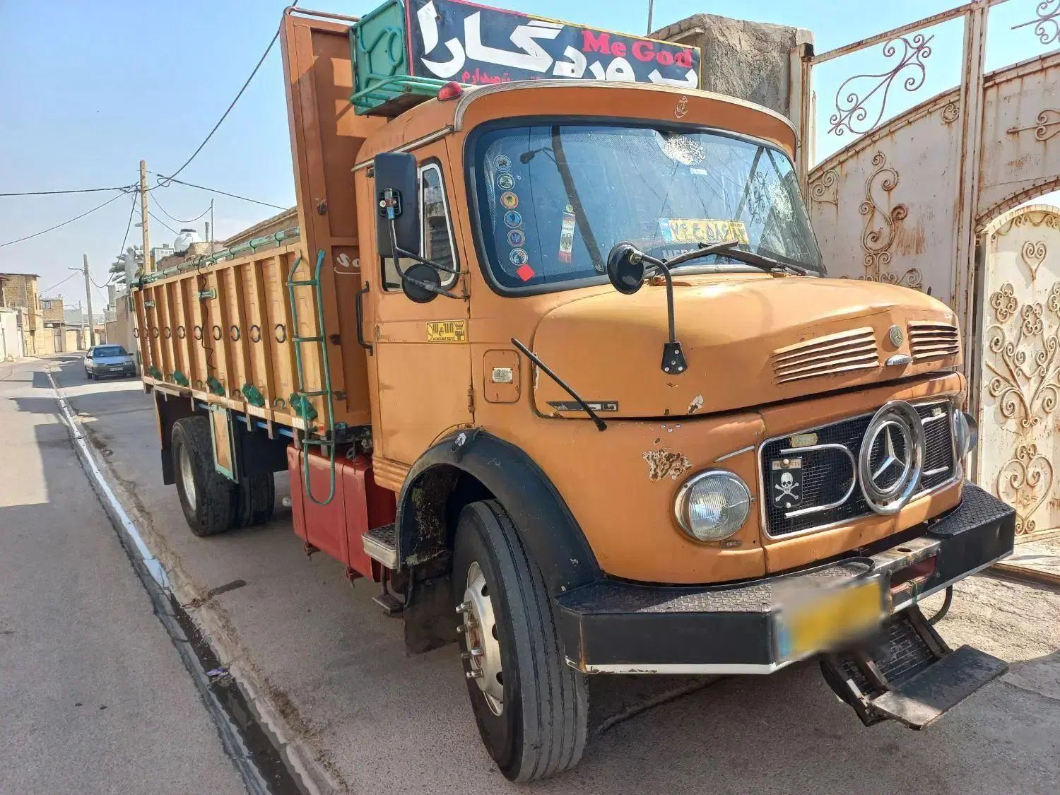 بنز۹۱۱ الپی ۴۸شاسی بلندمدل ۶۴رنگ و شاسی فابریک|خودرو سنگین|شیراز, گل سرخ|دیوار
