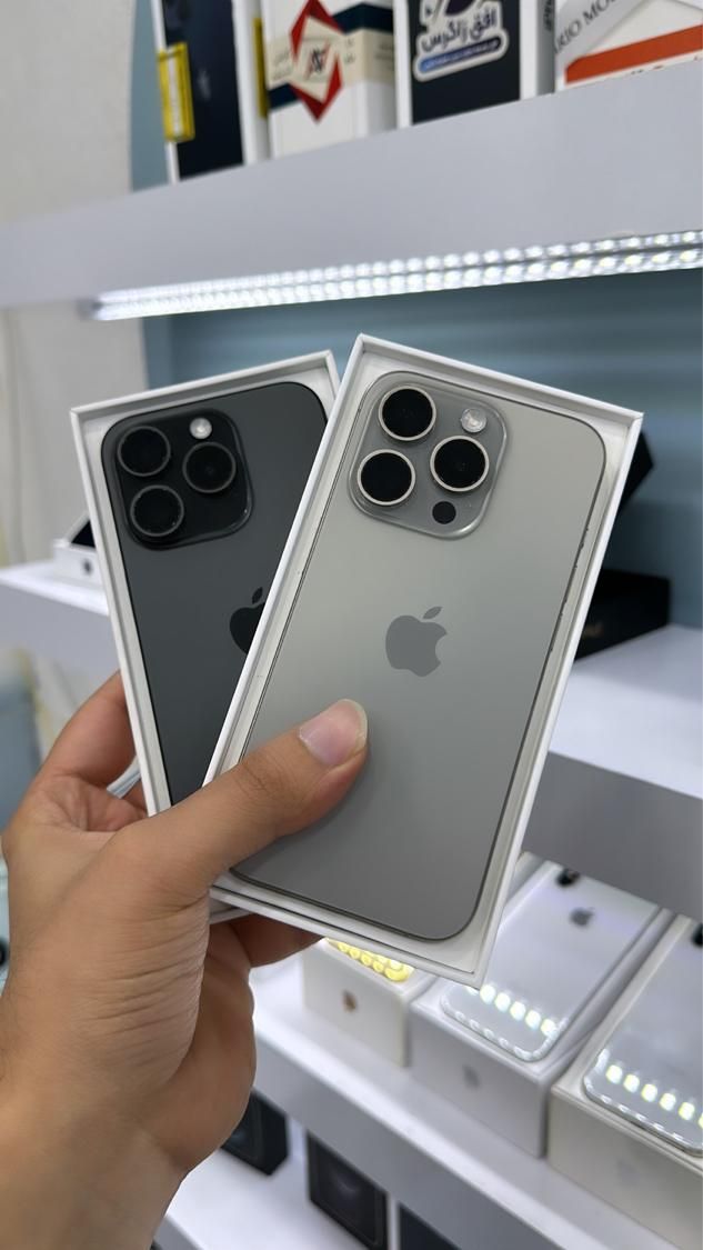 اپل iPhone 15 Pro حافظه ۲۵۶ دوسیم باطری ۹۰|موبایل|گرگان, |دیوار