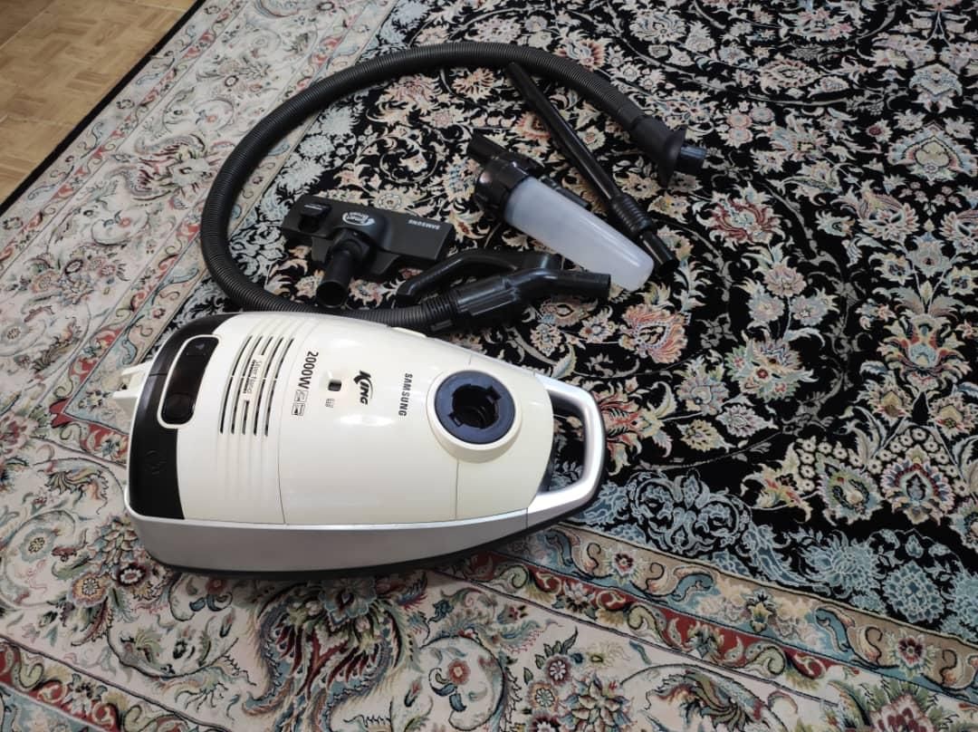 جاروبرقی سامسونگ کینگ کنترلی اصل کره بیصدا وقوی|جاروبرقی، جارو شارژی، بخارشو|رشت, بوسار|دیوار
