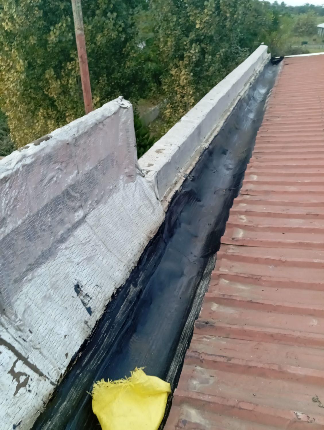 ایزوگام قیرگونی آسفالت حتی یک متر|خدمات پیشه و مهارت|چمستان, |دیوار