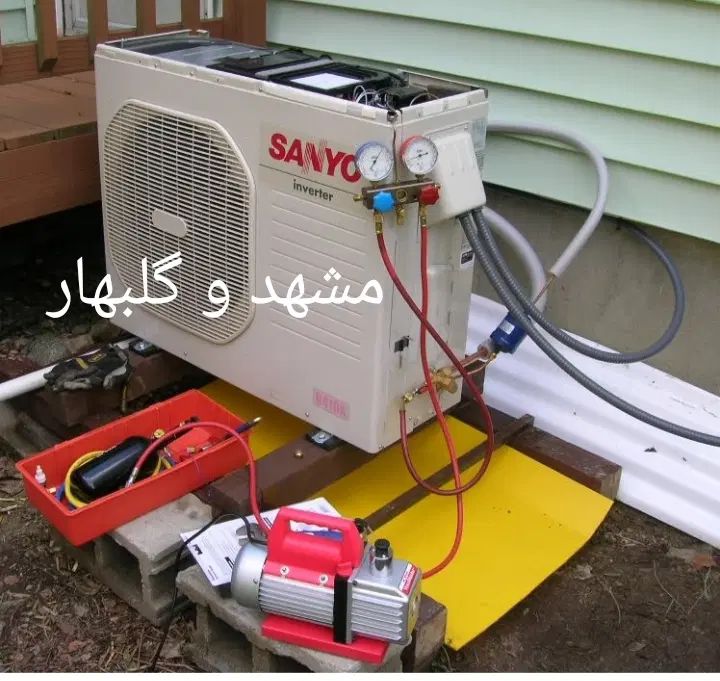 کولر گازی فن کوئل.  نصب سرویس شارژ گاز تعمیر|کولر گازی و فن‌کوئل|مشهد, وکیل‌آباد|دیوار