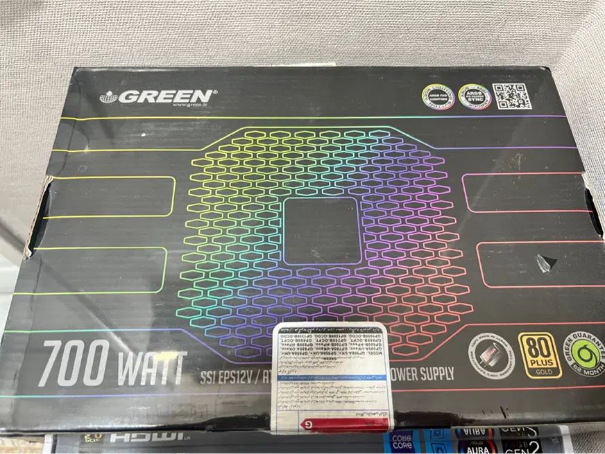 پاور گرین 700W EVO 80Plus Gold|قطعات و لوازم جانبی رایانه|مشهد, وکیل‌آباد|دیوار