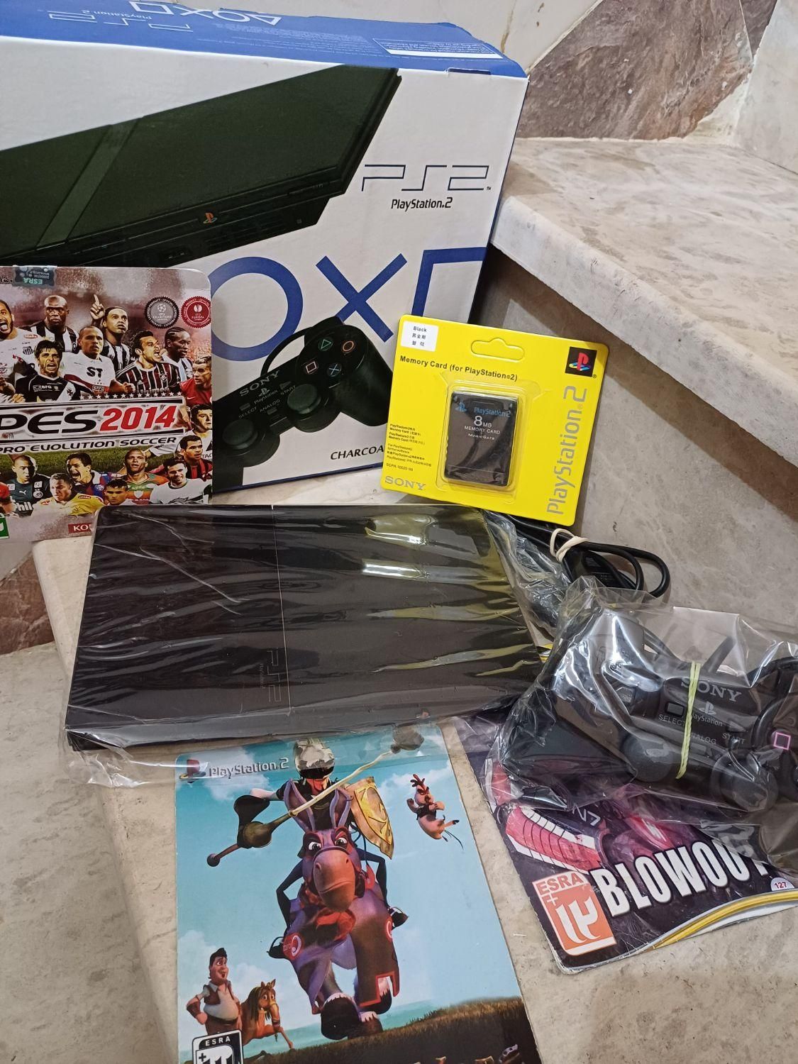 پلی استیشن۲ فلش خور سالم با مهلت تست ps2|کنسول، بازی ویدئویی و آنلاین|قم, شاه سید علی|دیوار