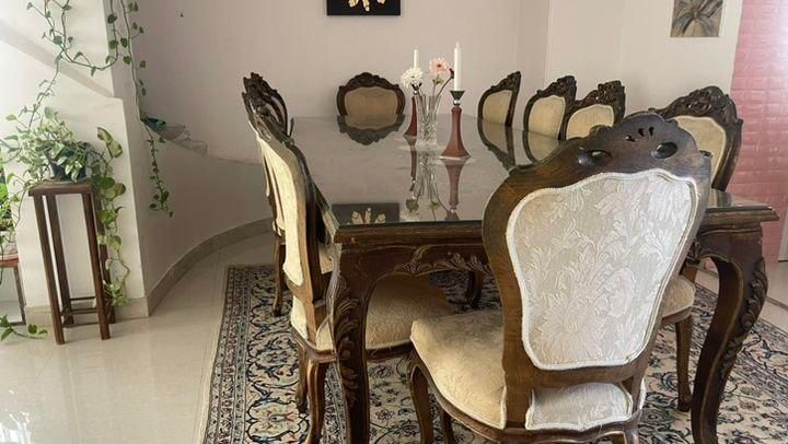 مبلمان ۹ نفره و میز ناهارخوری ۱۰ نفره|مبلمان خانگی و میز عسلی|فریدون‌کنار, |دیوار