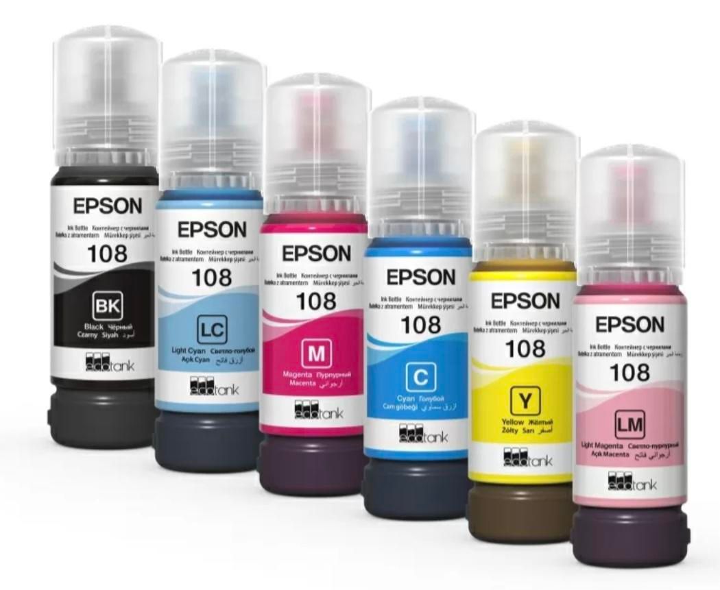 ink epson original 108|پرینتر، اسکنر، کپی، فکس|تهران, عباس‌آباد|دیوار