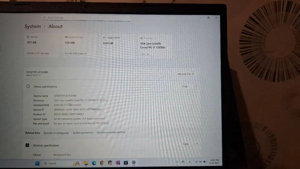 لپ تاپ  acer aspire 5 A515|رایانه همراه|تهران, دانشگاه شریف|دیوار