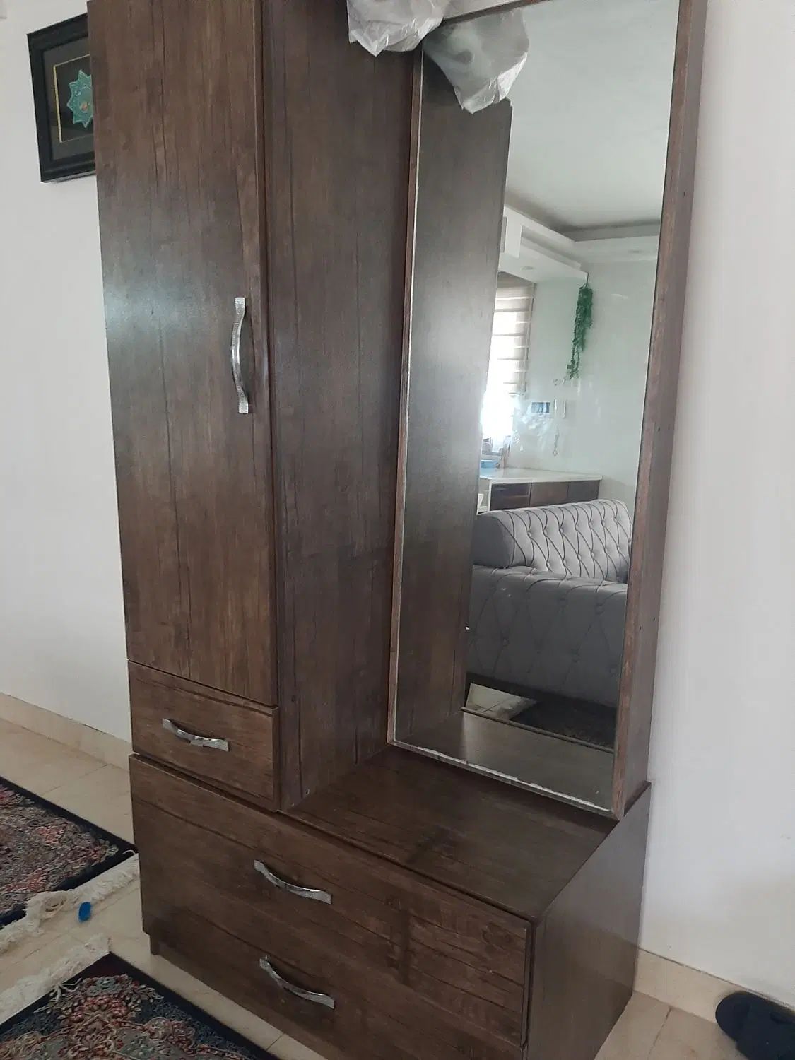 کمد|تخت و سرویس خواب|رشت, آزادگان|دیوار
