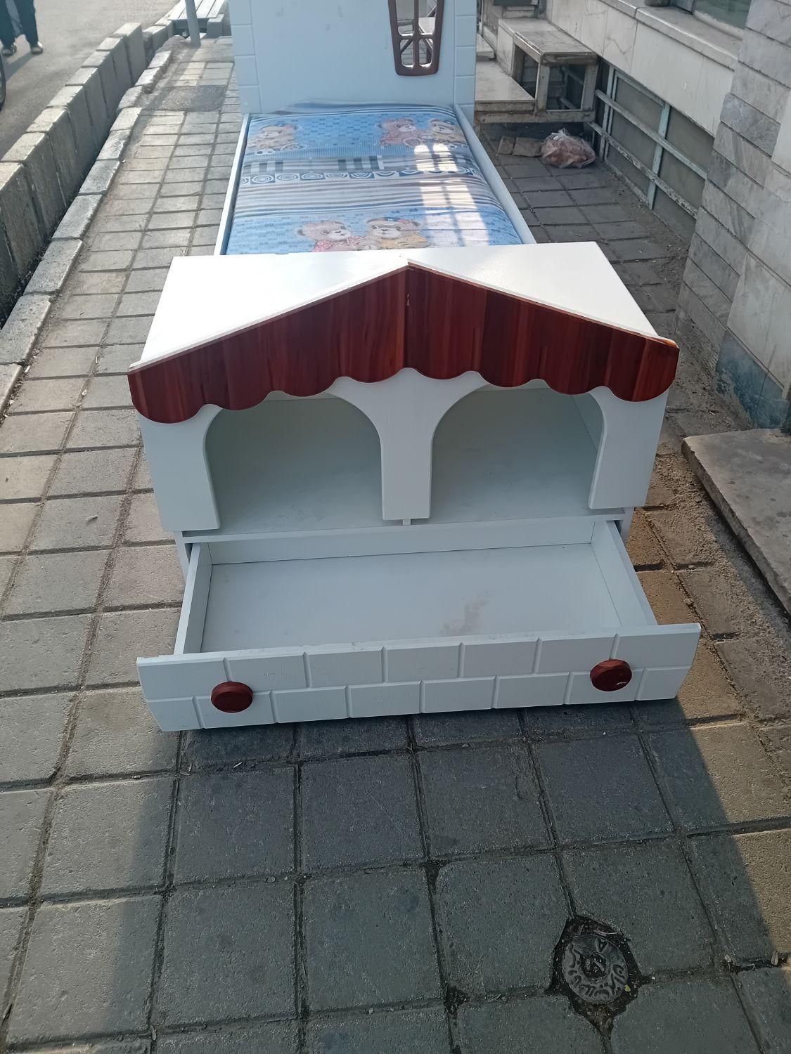 تخت مدل دار بچه|تخت و صندلی بچه|ری, دیلمان|دیوار