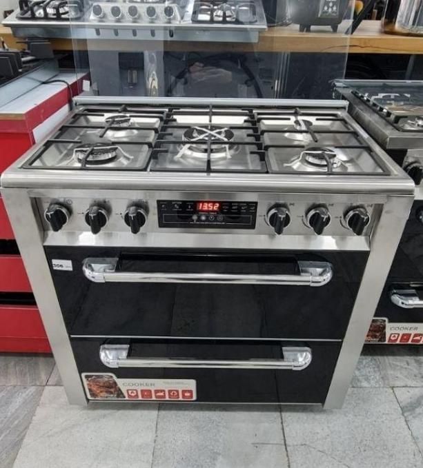 گاز استیل و طرح فر/مایکروفر/ توستر قـسطی بـازنشسته|اجاق گاز و لوازم برقی پختوپز|اهواز, اهواز|دیوار