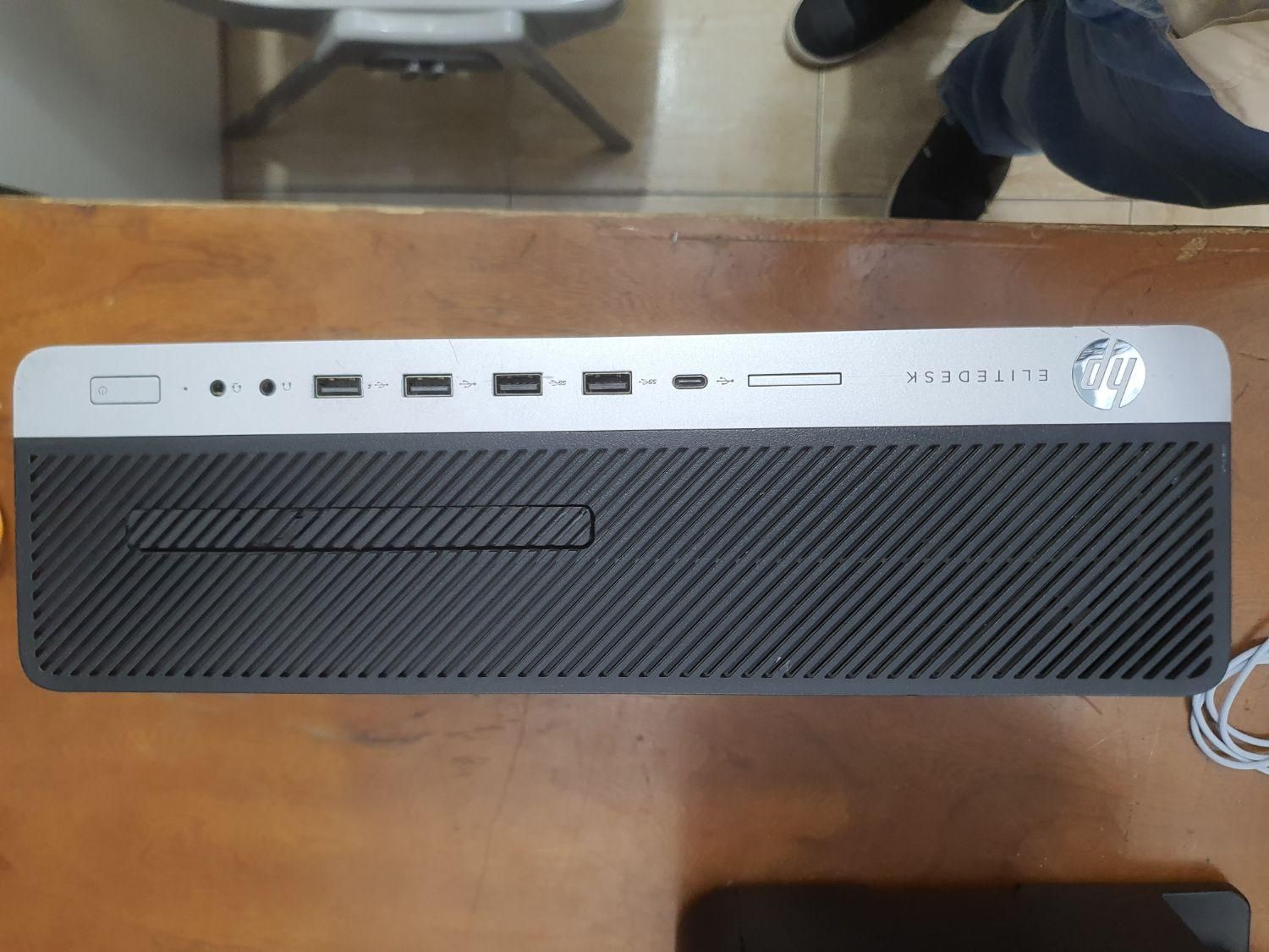 مینی کیس/ hp elite desk i5 7the/ram16/ssdm2 256|رایانه رومیزی|قرچک, |دیوار
