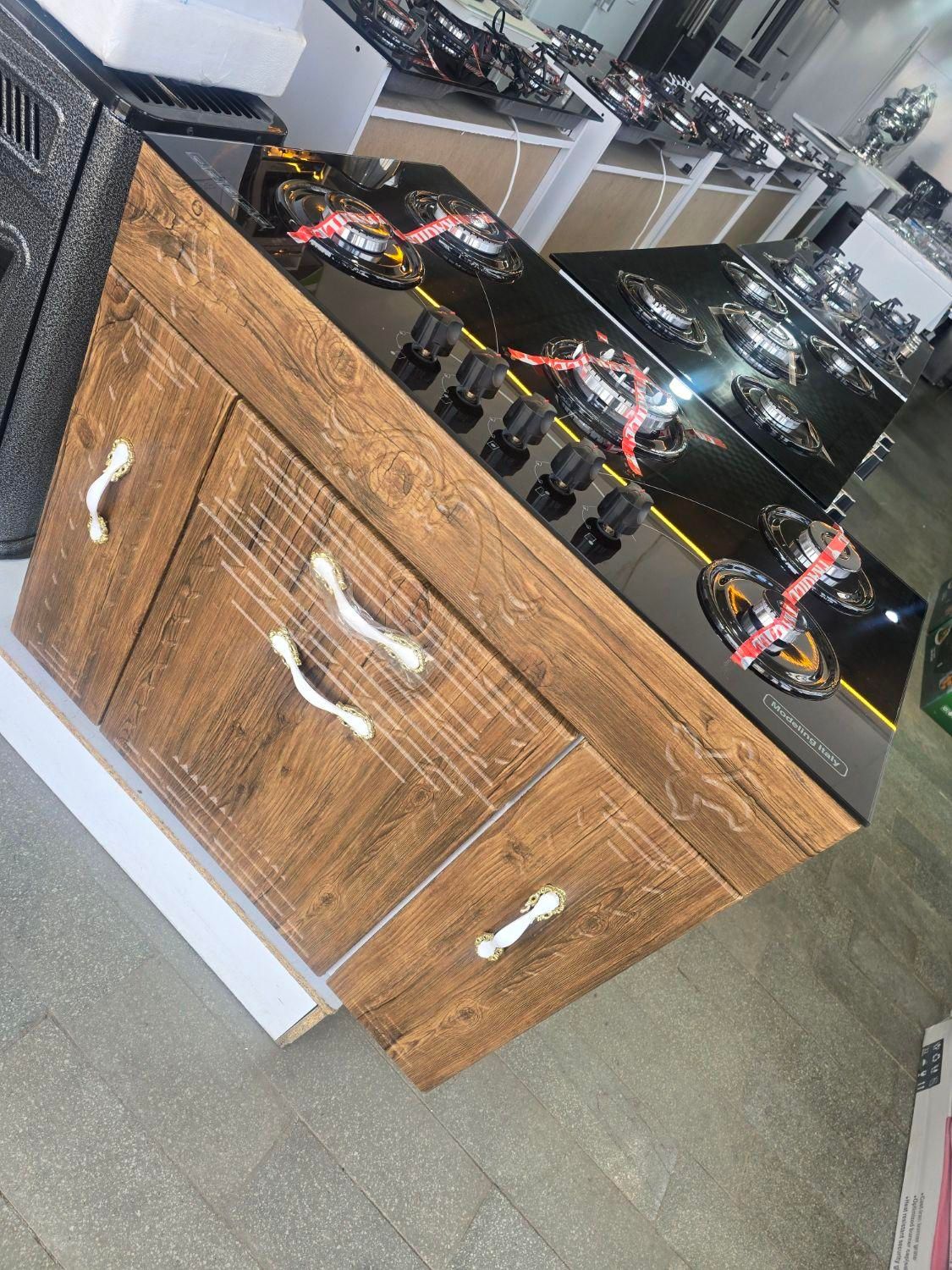 گاز کابینت دار طرح فر مدل 2309048/ و حمل رلیگان|اجاق گاز و لوازم برقی پخت‌وپز|رشت, بازار|دیوار