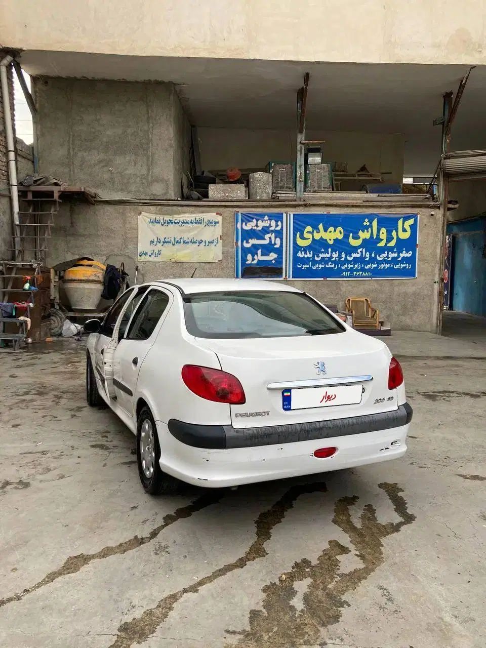 پژو206 sd v20 مدل 1388|خودرو سواری و وانت|کرج, خرمدشت|دیوار