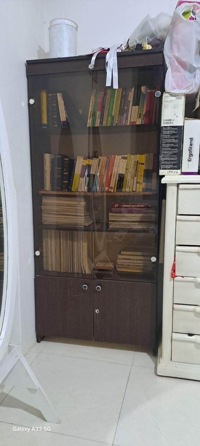 کتابخانه چوبی|کتابخانه، شلف، قفسه‌های دیواری|مشهد, گاز|دیوار