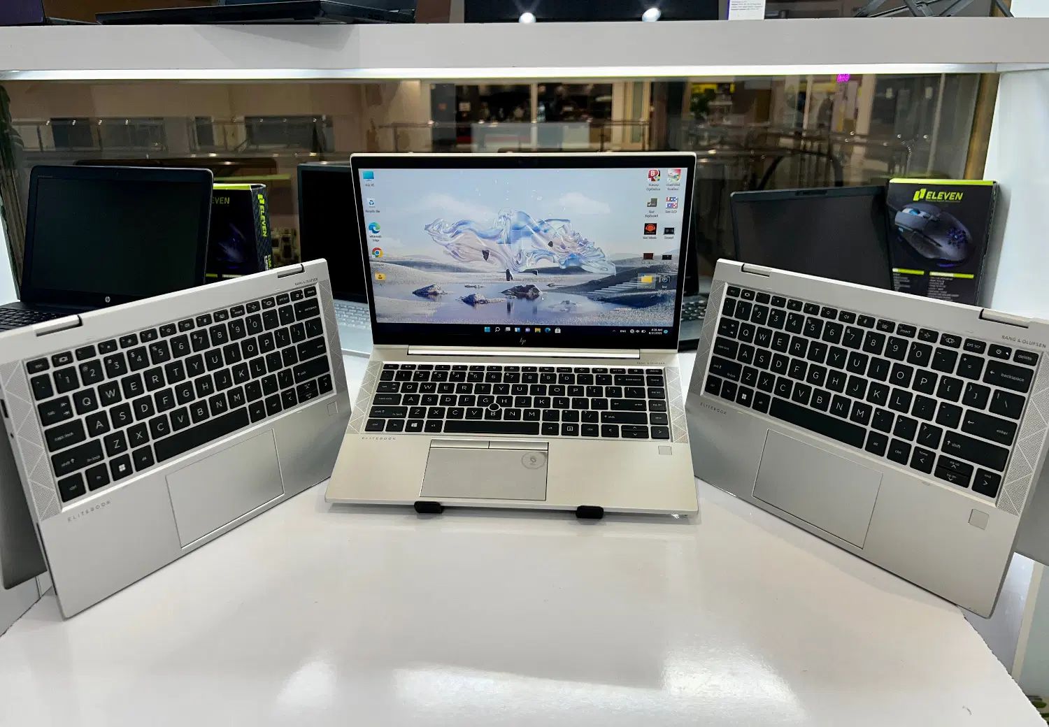 لپتاپ hp لمسی ۳۶۰ درجه/ نسل ۱۱ اینتل قدرتمند|رایانه همراه|مشهد, راهنمایی|دیوار