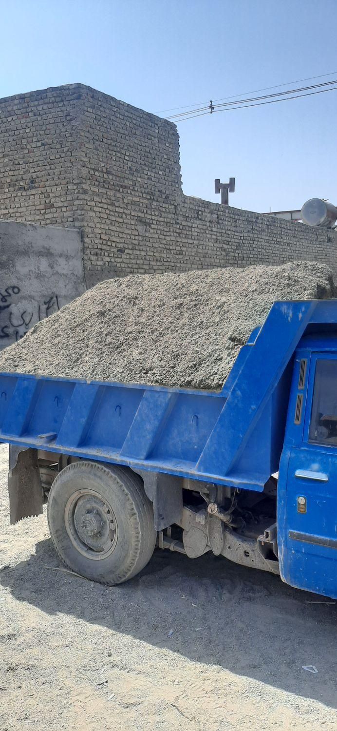 حمل شن ماسه ونخاله نخودی بادامی مخلوط بلوک|خدمات حمل و نقل|زاهدان, |دیوار