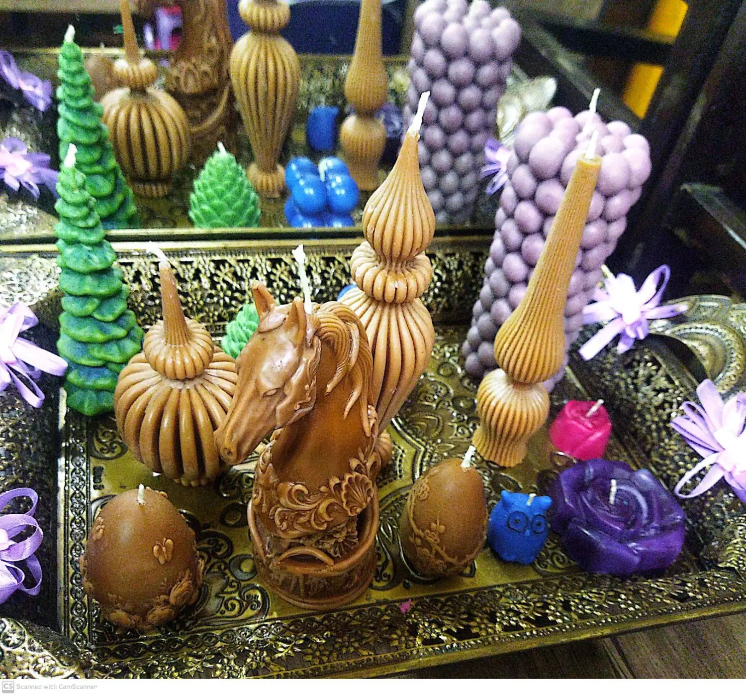 شمع های خانگی|صنایع دستی و سایر لوازم تزئینی|اصفهان, لاله|دیوار