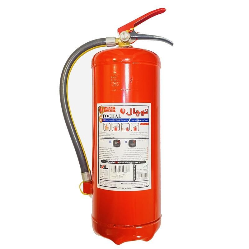 کپسولاتشنشانی اتشنشانی مارک توچال6kgپودری شارژ|ابزارآلات|شیراز, بالا کفت|دیوار