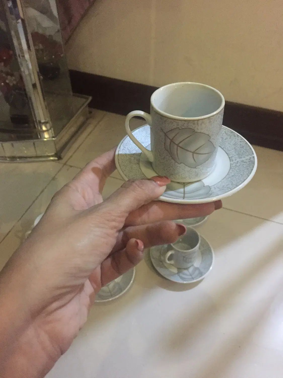 6عدد فنجان ونعلبکی قهوه خوری|ظروف سرو و پذیرایی|اصفهان, آفاران|دیوار