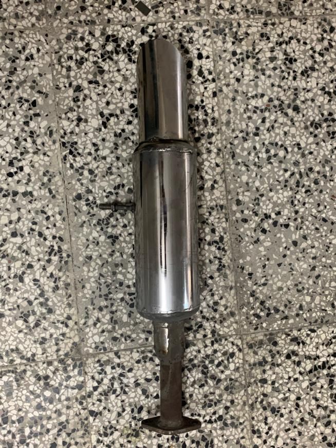 منبع اگزوز فول استیل با سایلنس در حد نو|قطعات یدکی و لوازم جانبی|مشهد, الهیه|دیوار