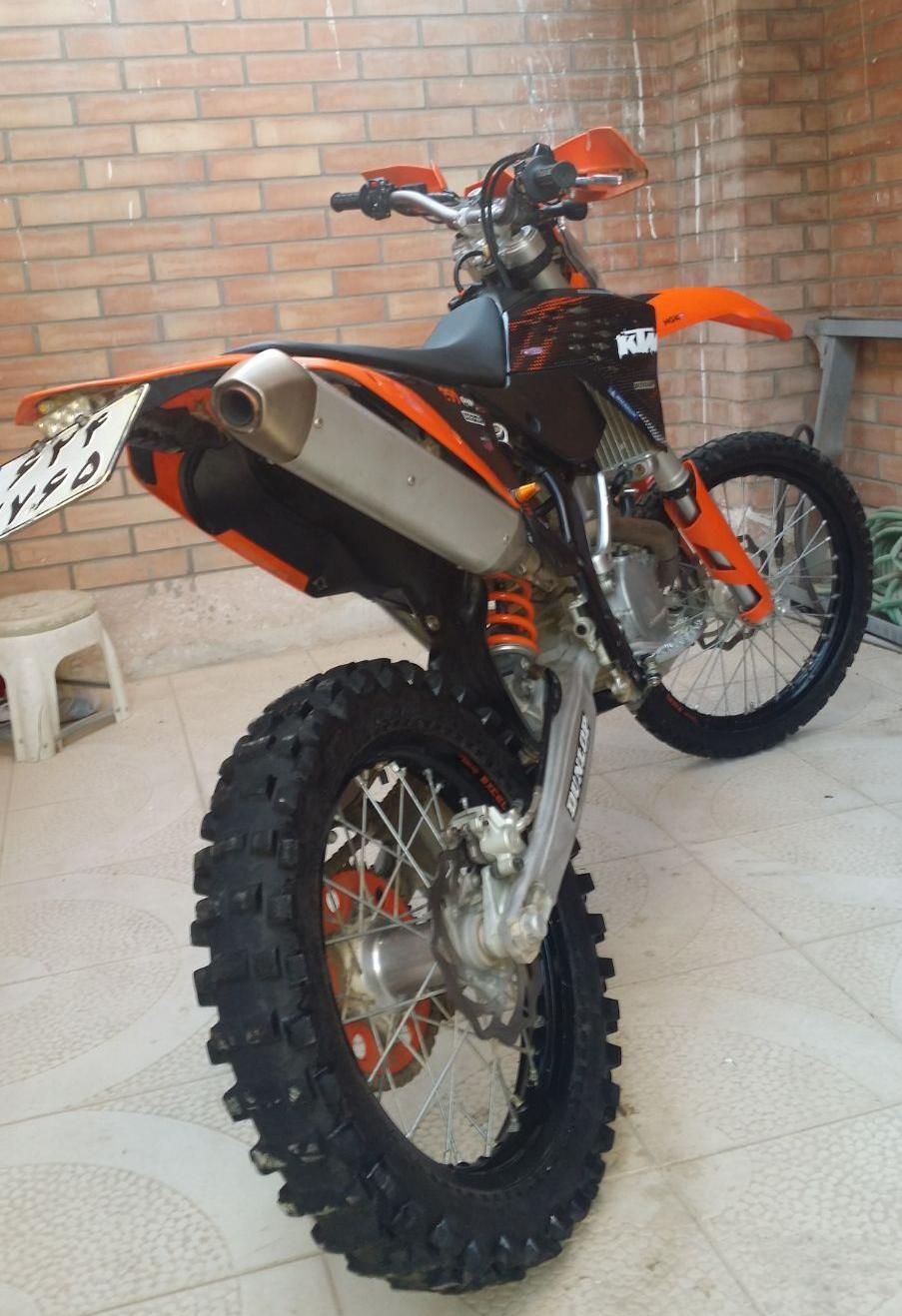 KTM 250 اندرو پلاک ملی کی تی ام|موتورسیکلت|اصفهان, رکن الدوله شرقی|دیوار
