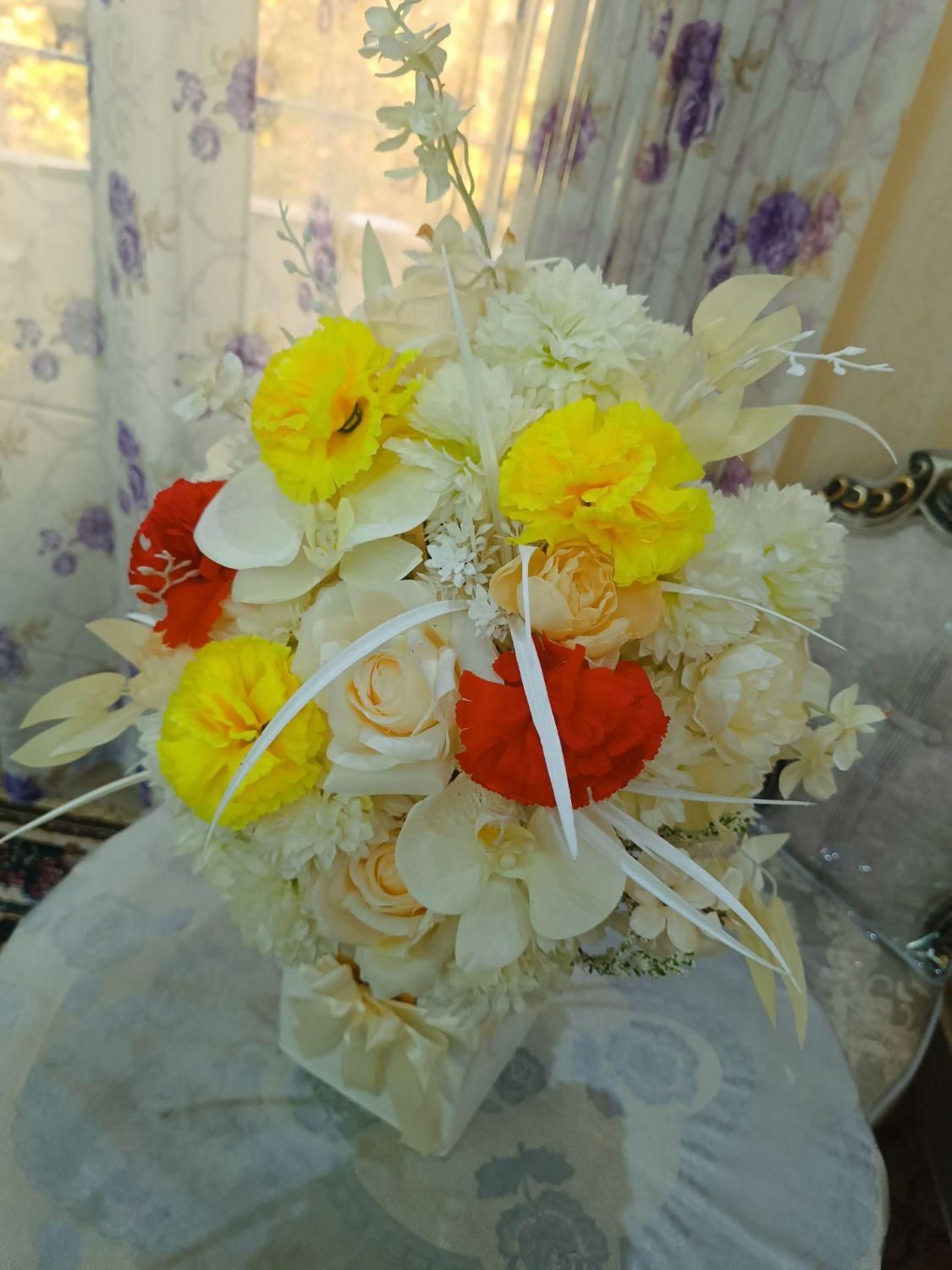 باکس گل زیبا و نو|گل مصنوعی|الوند, |دیوار