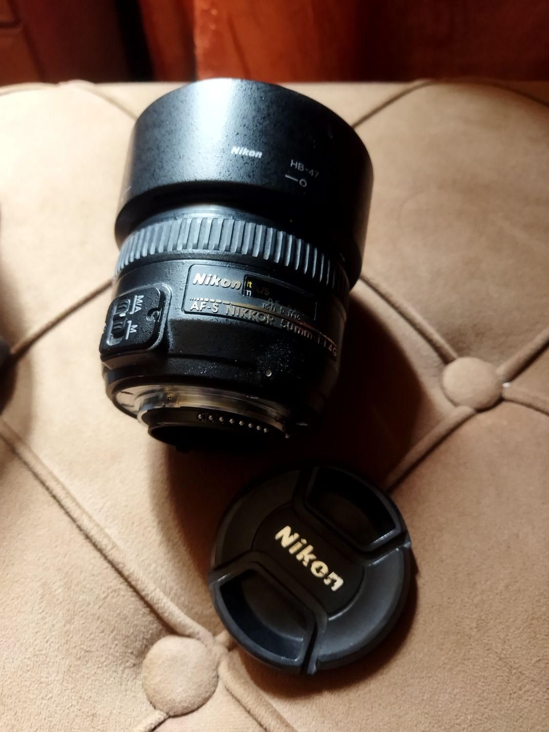دوربین نیکون d7100 با لنز 50mm f1.4|دوربین عکاسی و فیلم‌برداری|تهران, منیریه|دیوار