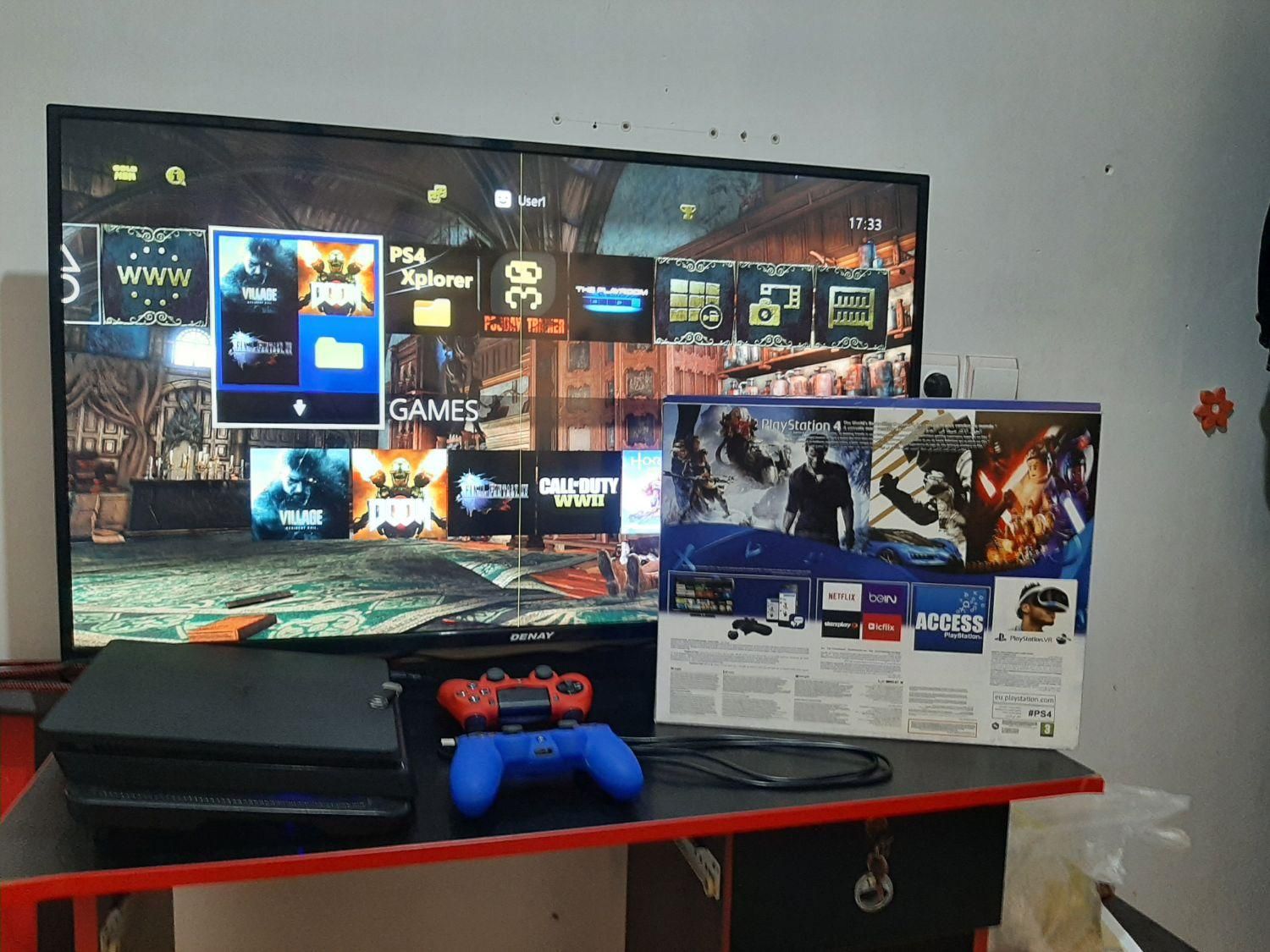 ps4 کپی خور دو دسته ورژن 9|کنسول، بازی ویدئویی و آنلاین|ماسال, |دیوار